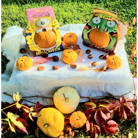 Courge d'Halloween à décorer (France)